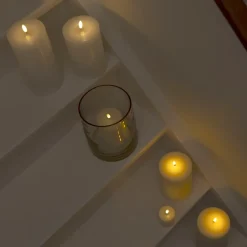 Blockljus LED 3-pack