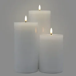 Blockljus LED 3-pack