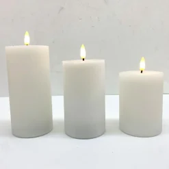 Blockljus LED 3-pack