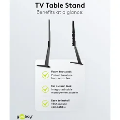 Bordsstativ för tv 32–70”