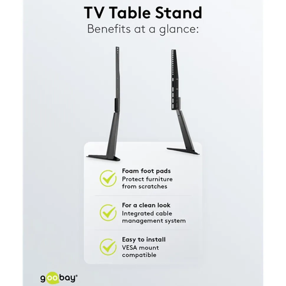 Bordsstativ för tv 32–70”