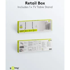 Bordsstativ för tv 32–70”