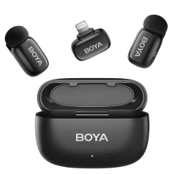 Boya mini 2 trådlöst mikrofonsystem för iPhone