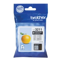 Brother LC3211BK Bläckpatron Svart