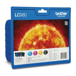 Brother LC980 Bläckpatron 4-pack