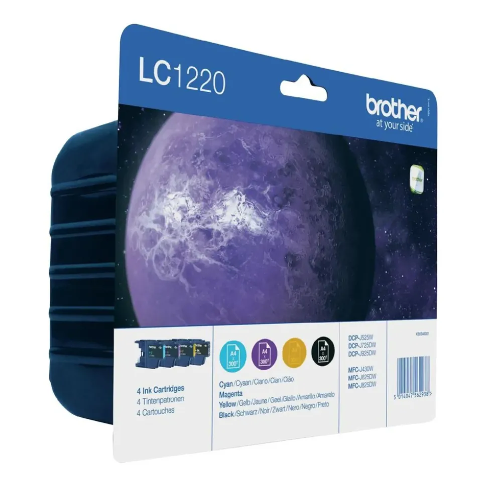 Brother LC1220 Bläckpatron 4-pack