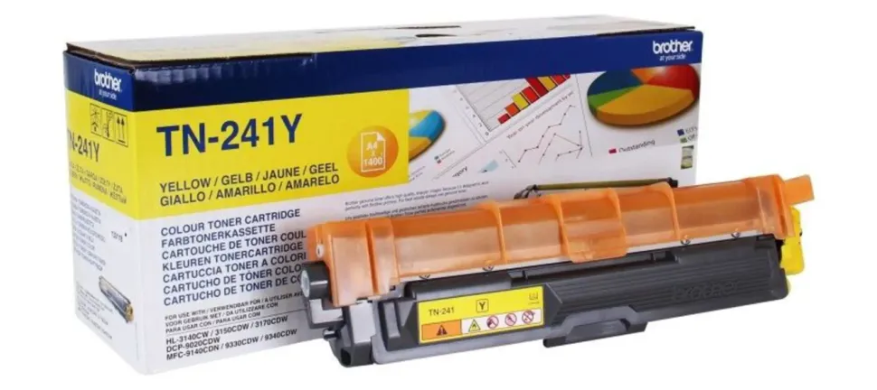 Brother Toner TN-241 Gul