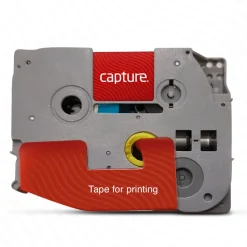 Capture Märktejp för Brother P-touch Svart på Vit 12 mm x 8 m