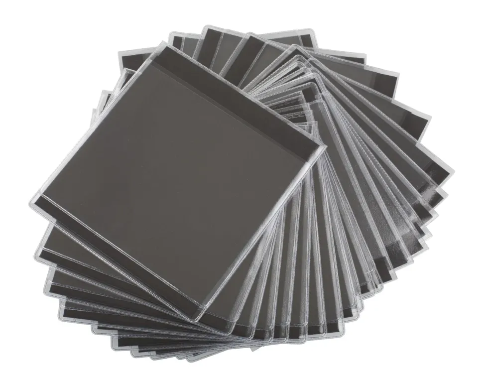 CD-ficka dubbel med kolpapp 25-pack