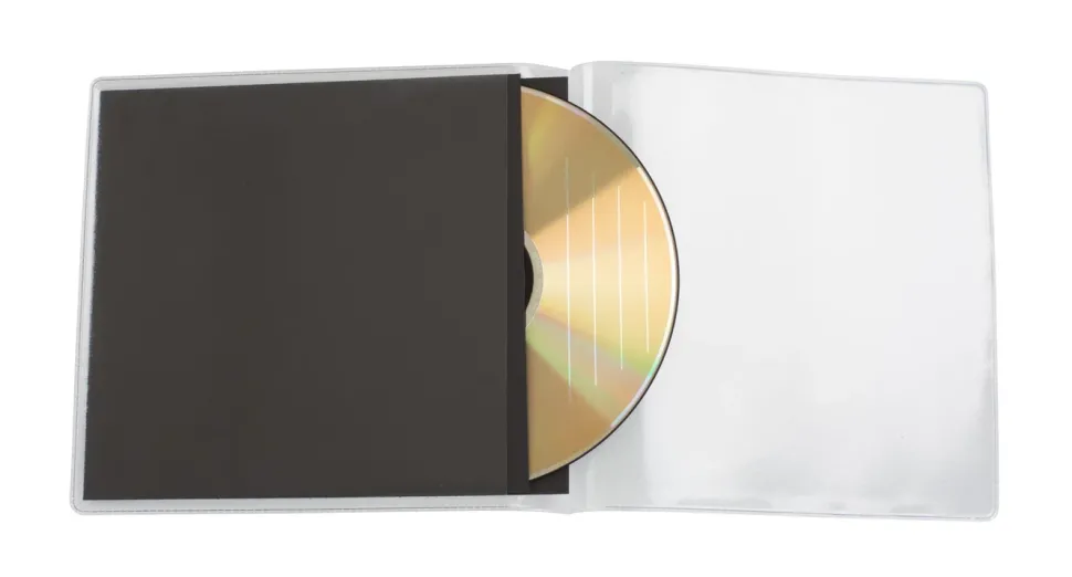 CD-ficka dubbel med kolpapp 25-pack