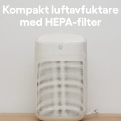 Cleverio AD100 Kompakt luftavfuktare med HEPA-filter