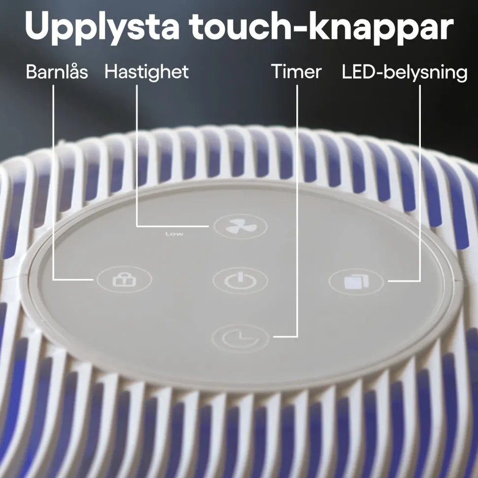 Cleverio Air Purifier smart luftrenare