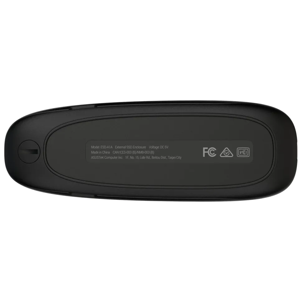 Cobble SSD Enclosure Hårddiskkabinett M.2 Svart