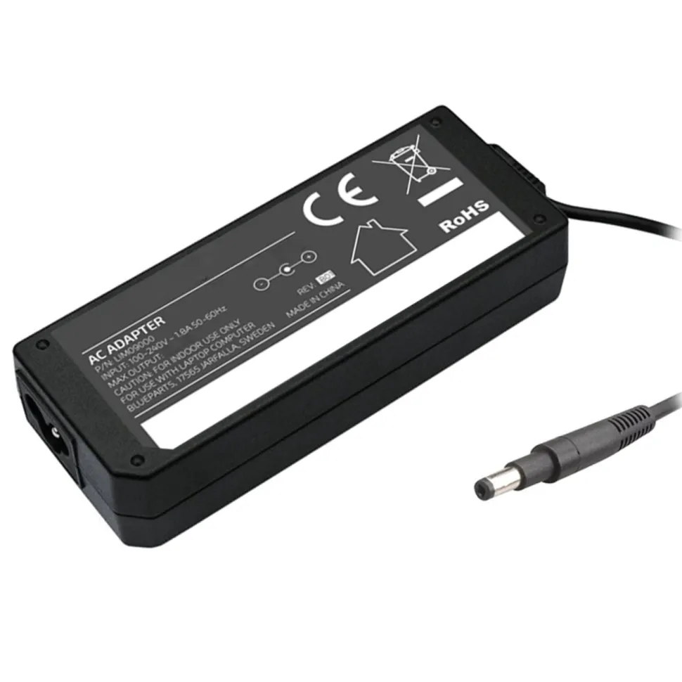 Datorladdare 19,5 V 65 W 4,8x1,7 mm