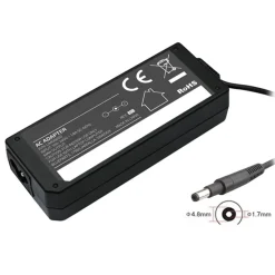 Datorladdare 19,5 V 65 W 4,8x1,7 mm