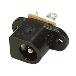 DC-kontakt för chassimontage 2,1 mm
