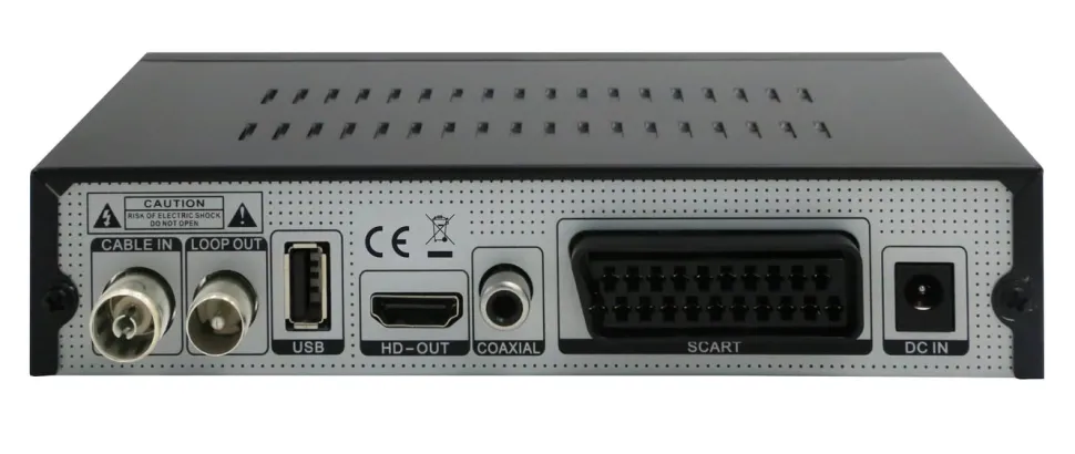 Denver DVBC-120 Digital-TV-mottagare med HDTV-stöd