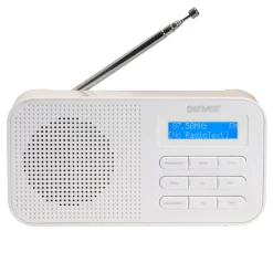 Denver FM-radio Vit