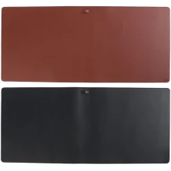 Desire2 Skrivbordsmatta i veganskt läder 900×400 mm Brun