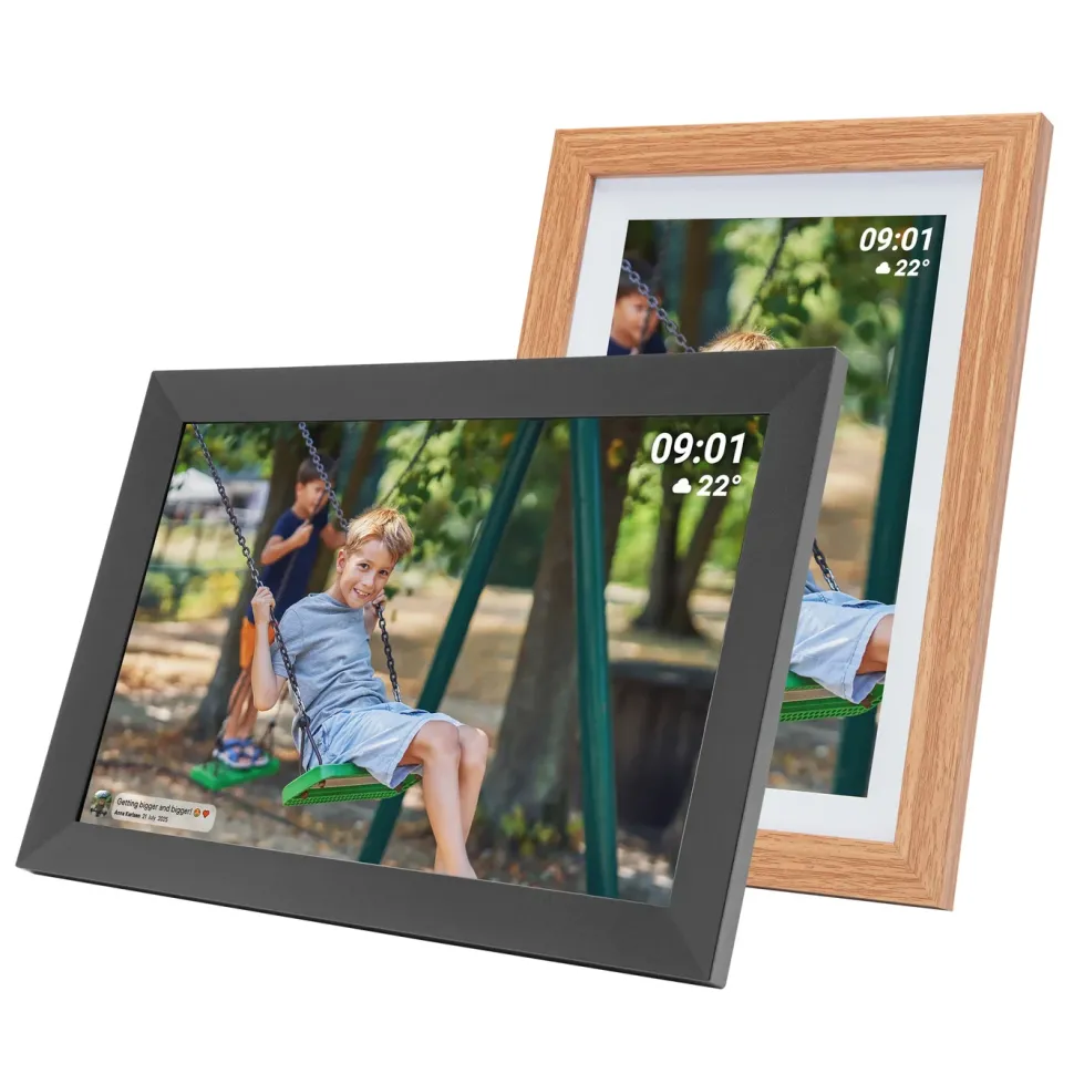 Digital Frameo fotoram 10,1” med wifi Eklaminat