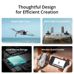 DJI Lito X1 Fly More Combo kameradrönare RC 2