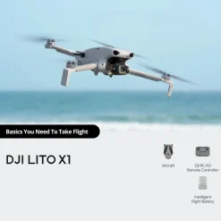 DJI Lito X1 kameradrönare med 4K HDR Grå