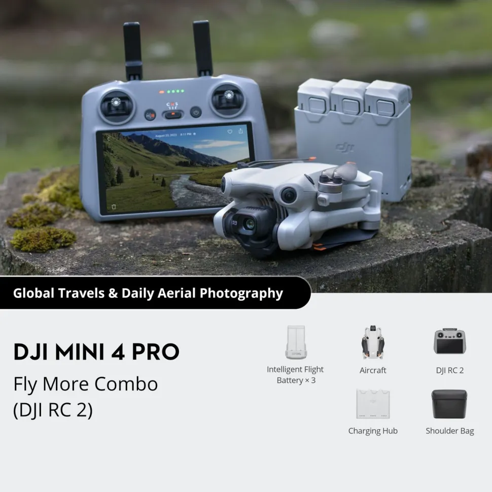 DJI Mini 4 Pro Fly More Combo