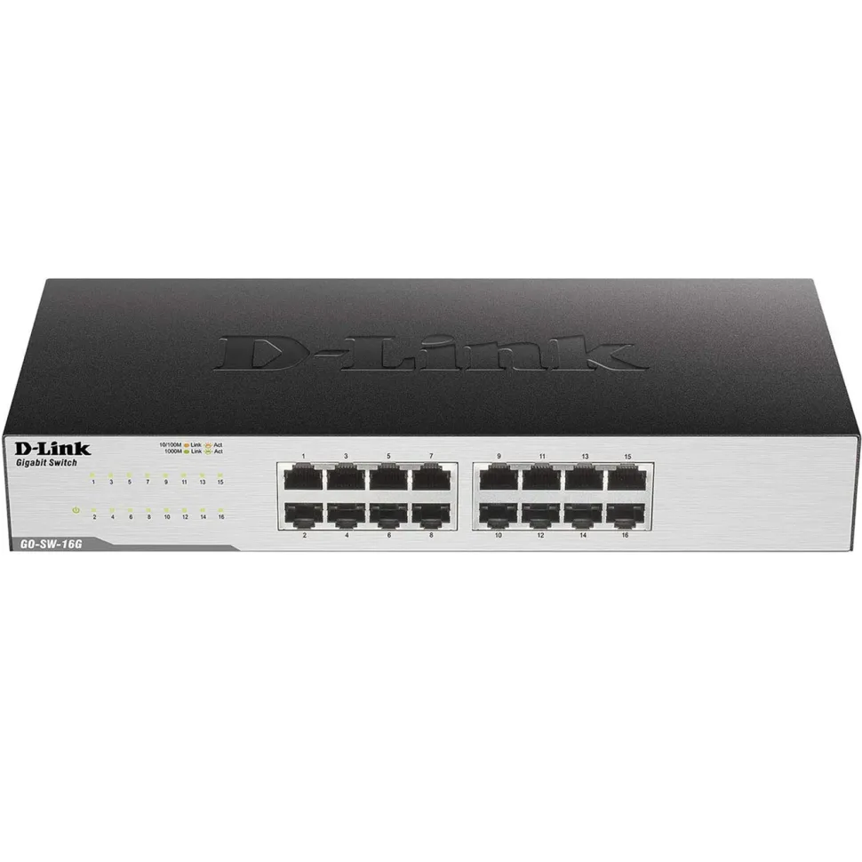D-Link GO-SW-16G 16-port gigabitswitch