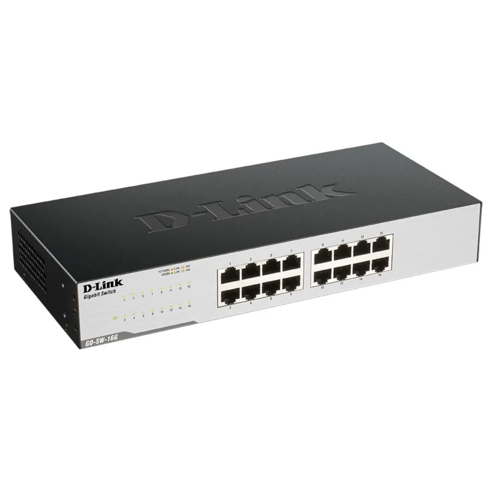 D-Link GO-SW-16G 16-port gigabitswitch