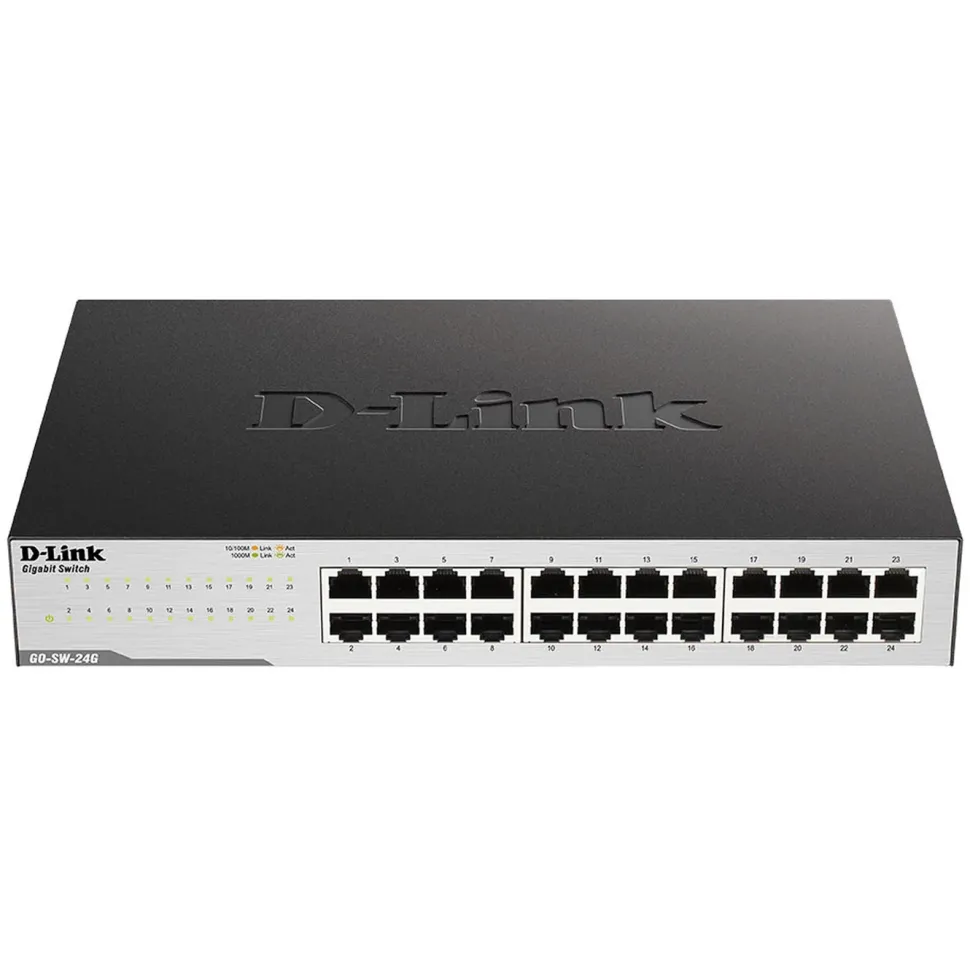 D-Link GO-SW-24G 24-port gigabitswitch