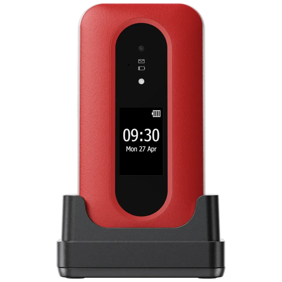 Doro Leva L31 mobiltelefon 4G Röd/vit