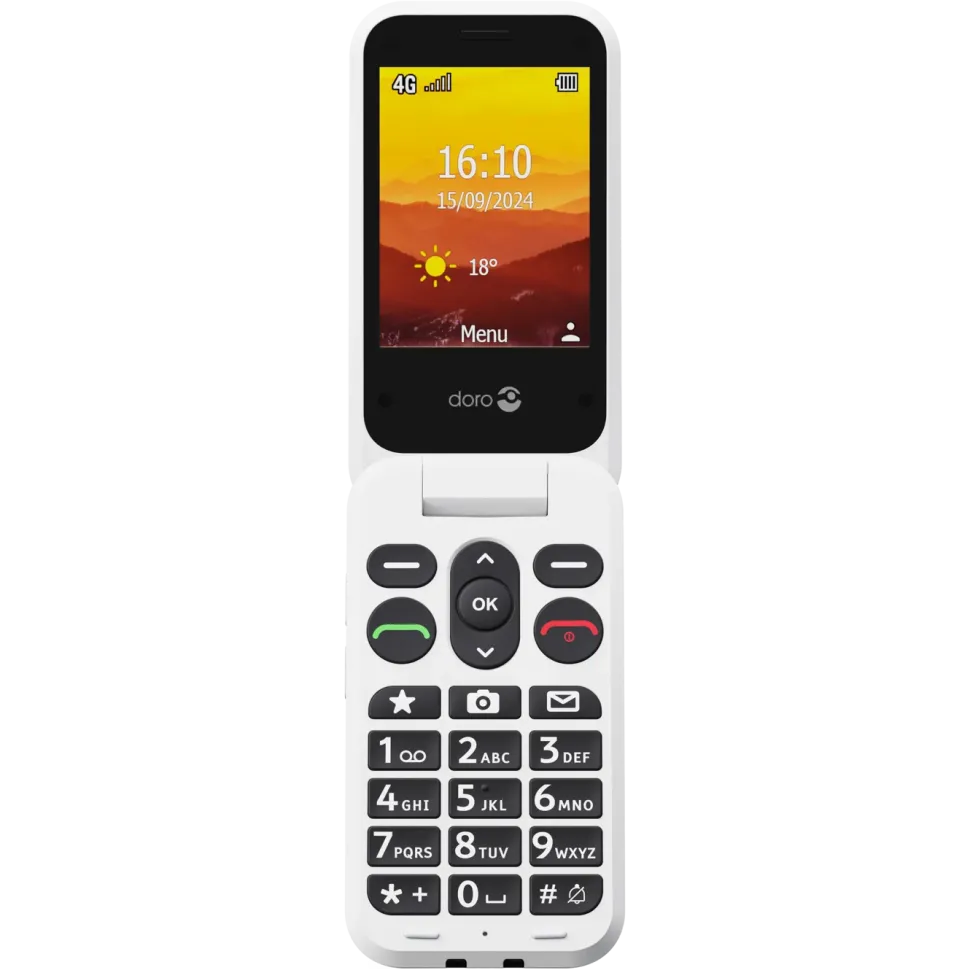 Doro Leva L31 mobiltelefon 4G Svart/vit