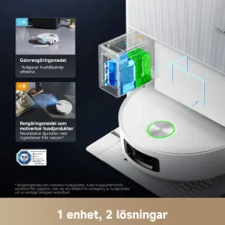 Dreame Aqua10 Ultra Roller robotdammsugare med basstation