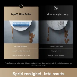 Dreame Aqua10 Ultra Roller robotdammsugare med basstation