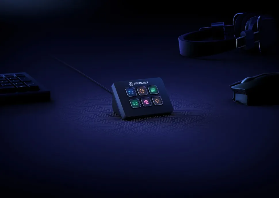 Elgato Stream Deck Mini Programmerbart tangentbord