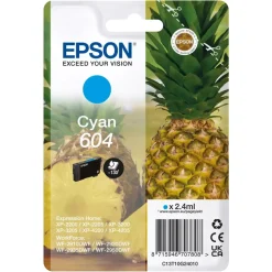Epson 604 bläckpatron cyan (Ananas)