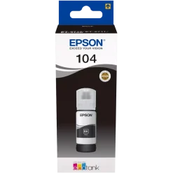 Epson 104 EcoTank bläckflaska 65 ml Svart