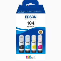 Epson 104 EcoTank bläckflaskor 4-pack 4-pack