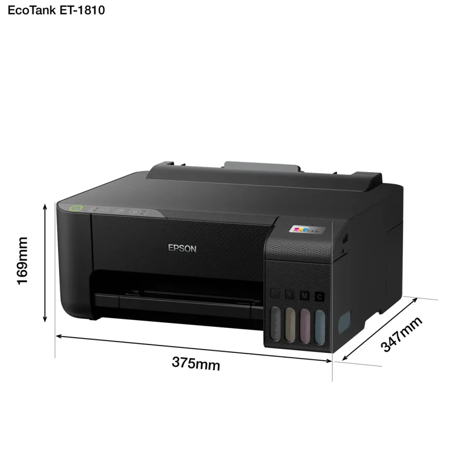 Epson EcoTank ET-1810 bläckstråleskrivare Svart