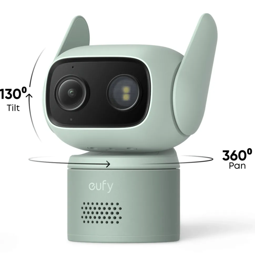 Eufy C31 Övervakningskamera med 360° panorering Grön