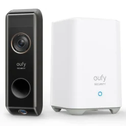 Eufy Dual Video Doorbell 2K Dörrklocka med basstation
