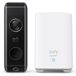 Eufy Dual Video Doorbell 2K Dörrklocka med basstation