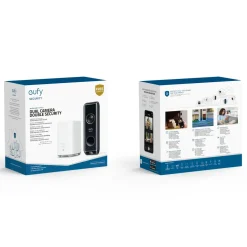 Eufy Dual Video Doorbell 2K Dörrklocka med basstation