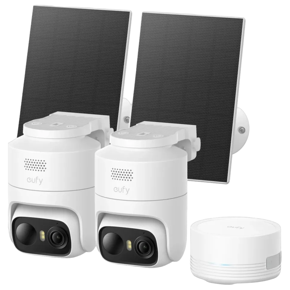 Eufy eufyCam C37 övervakningskamera + HomeBase Mini 2-pack