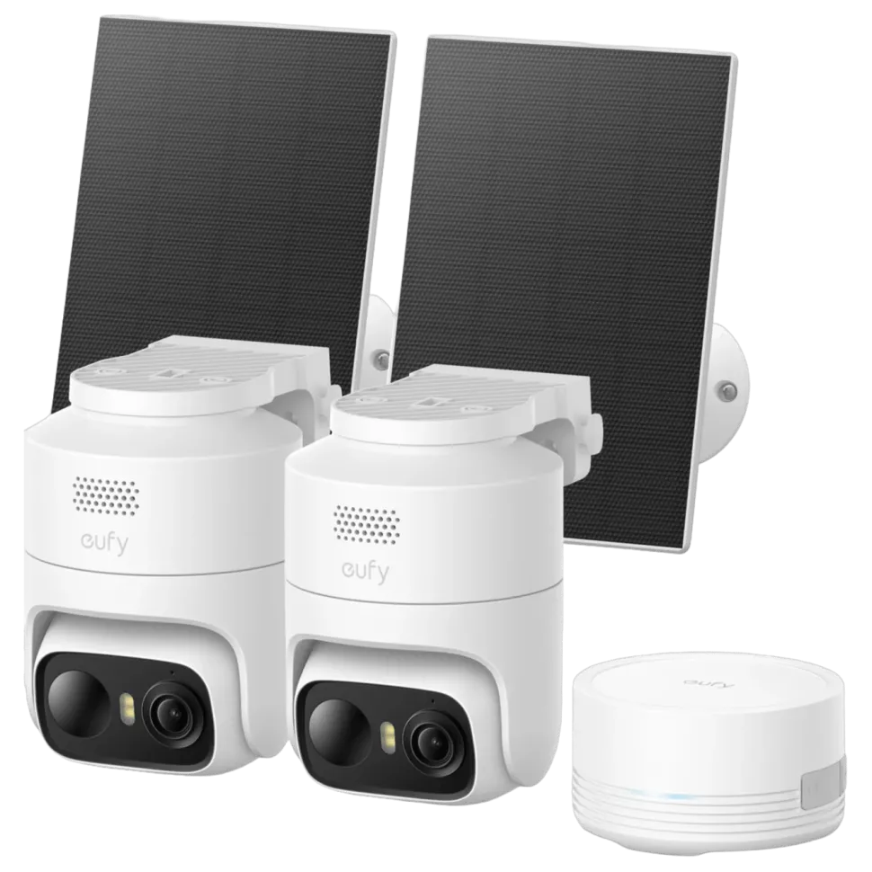 Eufy eufyCam C37 övervakningskamera + HomeBase Mini 2-pack