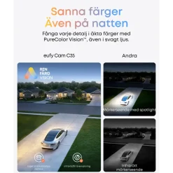 Eufy eufyCam C35 Övervakningssystem 4-pack