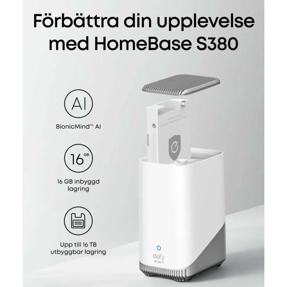 Eufy eufyCam E40 Övervakningssystem 4-pack