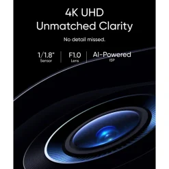 Eufy eufyCam S3 Pro Övervakningssystem med solpanel 4-pack