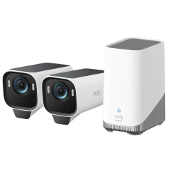 Eufy eufyCam S3 Pro Övervakningssystem med solpanel 2-pack