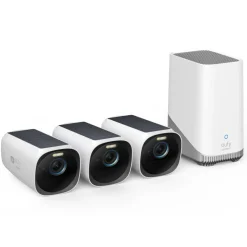 Eufy eufyCam 3 Övervakningssystem med solpanel 3-pack